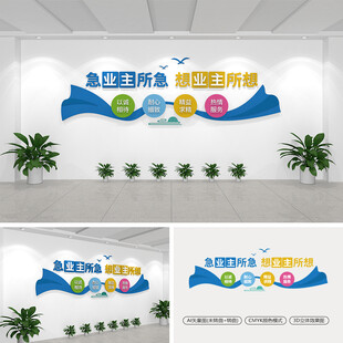 物业公司文化墙