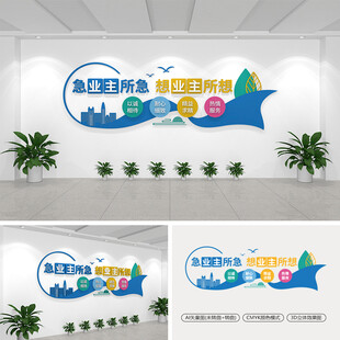 物业公司文化墙