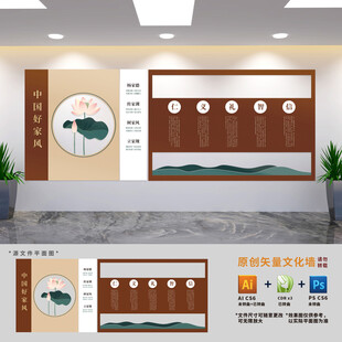 家风家训展板文化墙