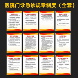 医院门诊急诊制度