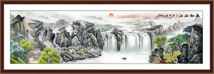 聚宝盆风水壁画