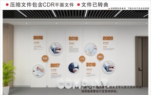 企业荣誉墙展示