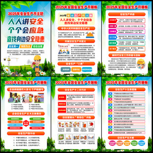 安全生产挂图