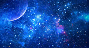 银河宇宙星空背景
