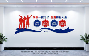 职业技术学校文化墙