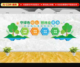 林业文化墙