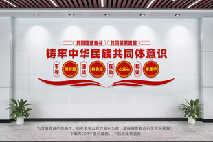 民族团结文化墙