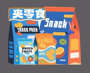 抓零食画面