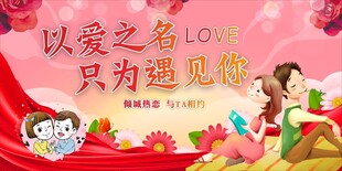 相亲大会背景 