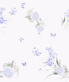 水彩花