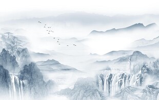 新中式背景墙