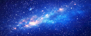 巨幅宇宙星空天花软膜背景