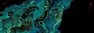 中式水墨屏风