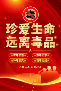 禁毒海报