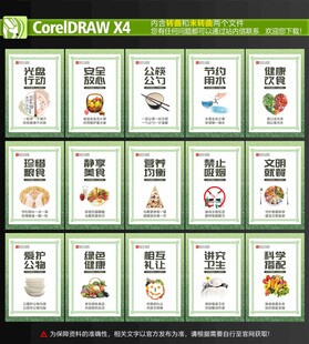 食堂文化展板 节约粮食
