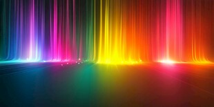 炫彩光线背景图