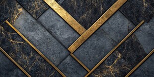 黑金大理石纹理几何背景