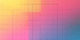梦幻渐变方格背景图案