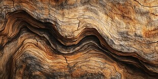 独特纹理的岩石特写