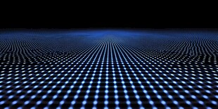 科技感蓝色点阵未来空间