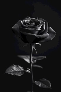 黑玫瑰特写