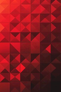 红色几何拼接炫酷背景图