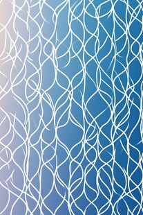 蓝色线条渐变抽象背景图