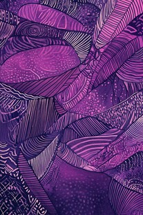 梦幻紫色抽象线条纹理图案