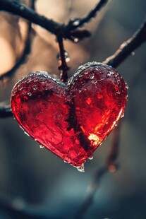 冰莹红心挂枝头