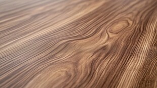 木纹质感桌面特写