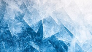 蓝色冰晶纹理抽象背景