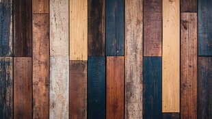 复古拼接木板墙面纹理