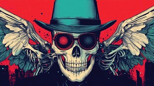 骷髅绅士 翼与神秘气场