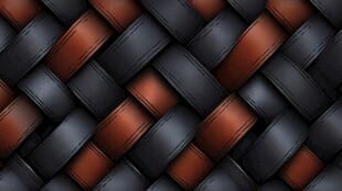 编织皮革纹理背景图案