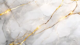 奢华金线大理石纹理