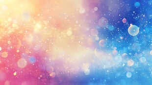 梦幻炫彩光斑背景图