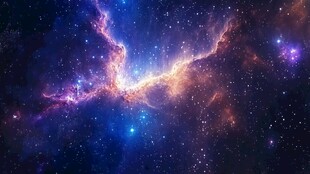 梦幻星云宇宙壮丽景象