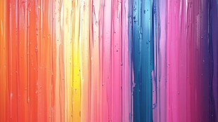 彩色流淌墙面艺术纹理