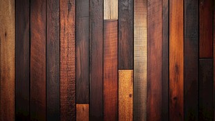 复古木质墙面纹理特写