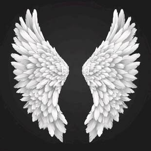 洁白天使羽翼