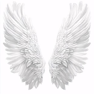洁白天使羽翼