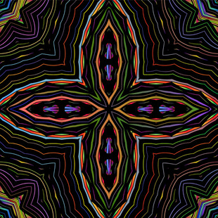 教堂玻璃花纹