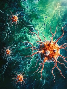 微观世界的免疫细胞图景