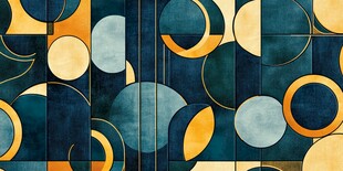 几何抽象图案背景设计