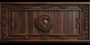 精美木雕门板细节展示