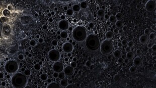 黑色泡沫纹理背景图案