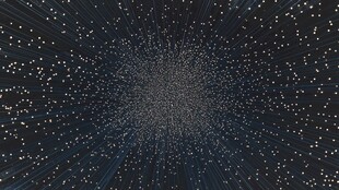 星芒放射特效 梦幻背景图