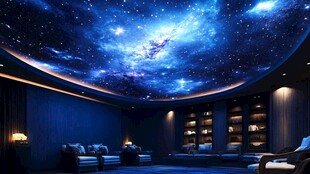 星空主题豪华影音室