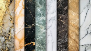 多样大理石纹理展示