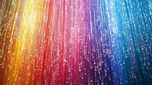 梦幻彩色流光背景效果